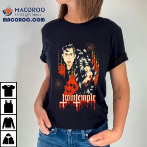 Twin Temple Animated Black Mass Shirt 1 Twin Temple Animated Black Mass Tshirt
