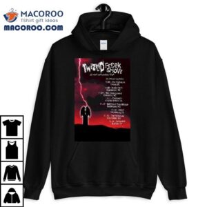 Twiztid Freek Show 25 Year Anniversary Fall Tour 2025 Shirt