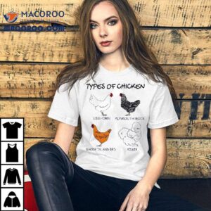 Types Of Chicken Leghorn Plymouth Rock Rhode Island Red Silkie Shirt