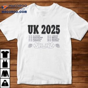 Uk Shirt Higher Power Tour 2025 Shirt