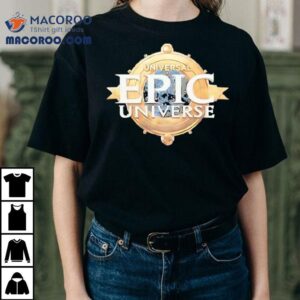 Universal Epic Universe Emblem Logo Shirt