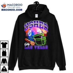 Usher Super Bowl Lviii Event Night Helmet Shirt
