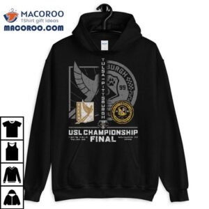 USL Championship Final 2026 FC Tulsa Vs Pittsburgh Riverhounds SC T-shirt