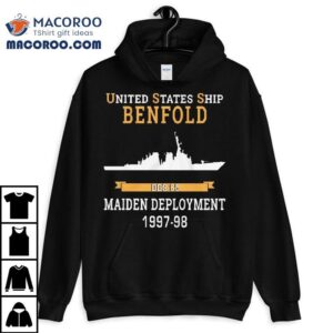 Uss Benfold (ddg-65) Maiden Deployment 1997-98 T-shirt
