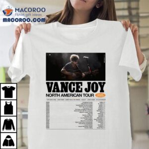 Vance Joy North American Tour 2025 Shirt