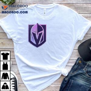 Vegas Golden Knights Fight Cancer Logo Shirt