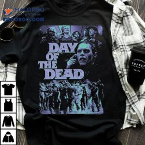 Vintage Zombies Collage Day Of The Dead T-shirt
