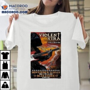 Violent Vira November 8 2025 The Bluestone In Columbus Oh Guitar Shirt