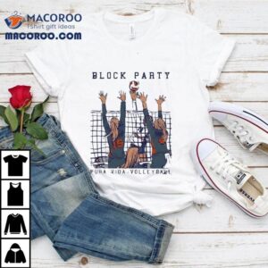Volleyball Block Party Pura Vida Shirt