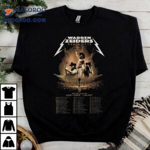 Warren Zeiders World Tour 2025-2026 Shirt