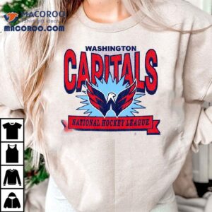 Washington Capitals National Hockey League Logo Established 1974 T-shirt