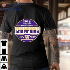 Washington Huskies 2025 Big Ten Women’s Soccer Tournament Champions Graphic Shirt