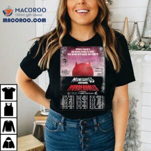 Wednesday 13 Performs Murderdolls Tour 2023 Shirt