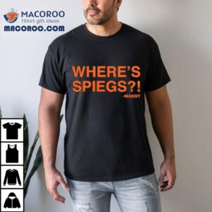 Where’s Spiegs Chicago Bears Shirt
