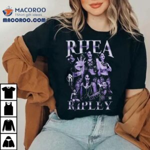 Wwe Rhea Ripley Collage T-shirt