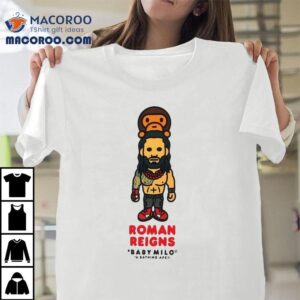 Wwe Roman Reigns Baby Milo A Bathing Ape T-shirt