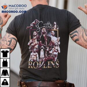Wwe Seth Rollins Collage T-shirt