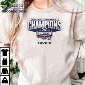 Xavier Women’s Soccer Big East 2025 Regular Season Champions Shirt