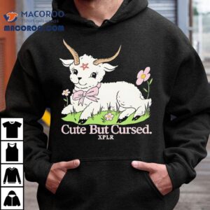 Xplr Goat Cute But Cursed Shirt