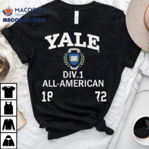 Yale Div.1 All American 1872 Logo Shirt 1 Yale Div All American Logo Tshirt