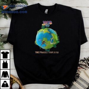 Yes The Fragile Tour 2025 Dates Shirt