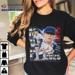 Yoshinobu Yamamoto Los Angeles D 2025 Champs Mvp Shirt