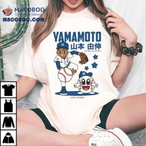 Yoshinobu Yamamoto Los Angeles Dodgers Baseball Anime Shirt