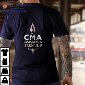 Zach Top 59th Cma Awards New Artist Of The Year Signature Shirt