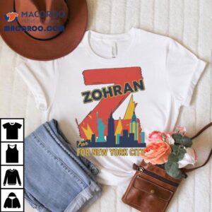 Zohran Mamdani First Muslim Mayor Vote Zohran Rank Shirt