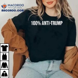 Percent Anti Trump Tshirt