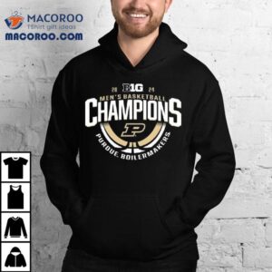 Big Ten Men S Basketball Regular Season Champions Purdue Boilermakers Tshirt