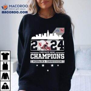 Pinstripe Bowl Champions Nebraska Cornhuskers Tshirt