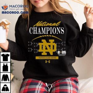National Champions Notre Dame Fighting Irish Football Special Edition Tshirt