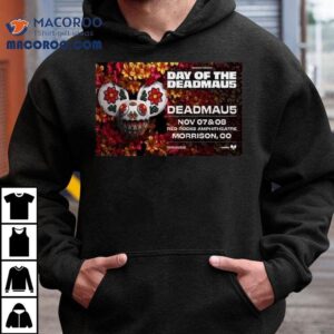 Red Rocks Amphitheatre Day Of The Deadmau Tshirt