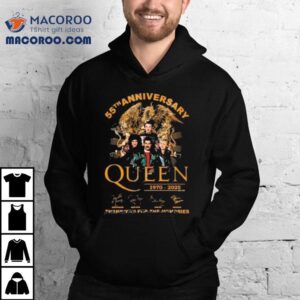 Th Anniversary Queen Thank You For The Memories Signatures Tshirt