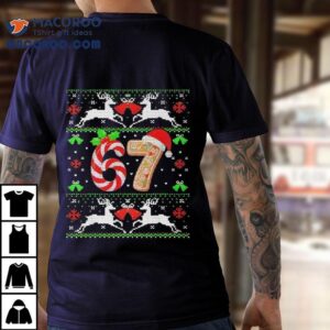 Meme Six Seven Ugly Christmas Xmas Tshirt
