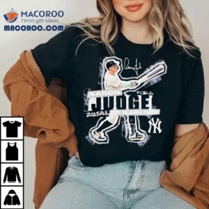 Aaron Judge New York Yankees American League Mvp Tshirt