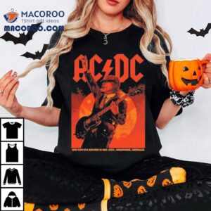 Acdc Melbourne Pwr Up Tour November And Pwr Up Australia Tshirt