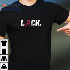 Alabama Crimson Tide Ty Simpson Lack Tshirt