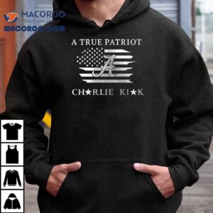Alabama Crimson Tide X The University Of Alabama X Charlie Kirk A True Patrio Tshirt