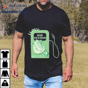 Alexnorimaki I Love Gas Station Wiener Hot Dog Tshirt