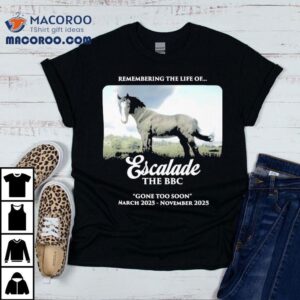 Alexnorimaki Remembering The Life Of Rip Escalade The Bbc Gone To Soon Tshirt