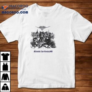 Alice In Chains Dog Tracklis Tshirt