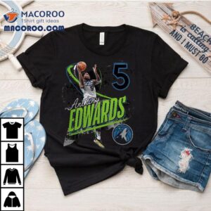 Anthony Edwards Minnesota Timberwolves Legacy Tshirt