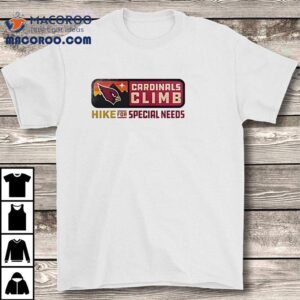 Arizona Cardinals Hike For Special Needs Logo Tshirt