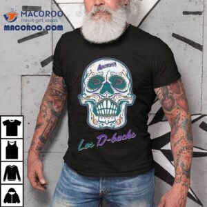 Arizona Diamondbacks Mitchell Ness Sugar Skull Boxy Tshirt