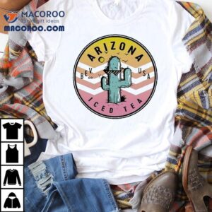 Arizona Iced Tea Bev Usa Cactus Tshirt