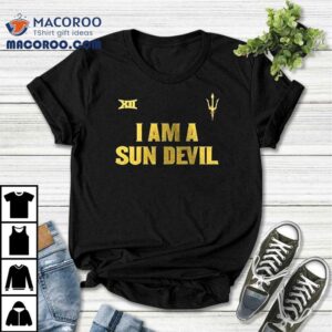 Arizona State Sun Devil I Am A Sun Devil Fear The Fork Tshirt