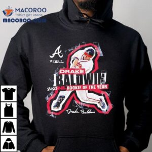 Atlanta Braves Drake Baldwin National League Rookie Of The Year Tshirt