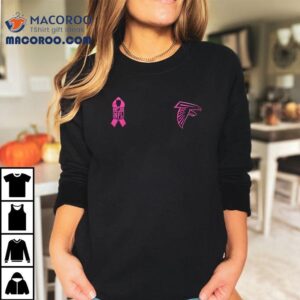 Atlanta Falcons Breast Cancer Awareness Logo Tshirt